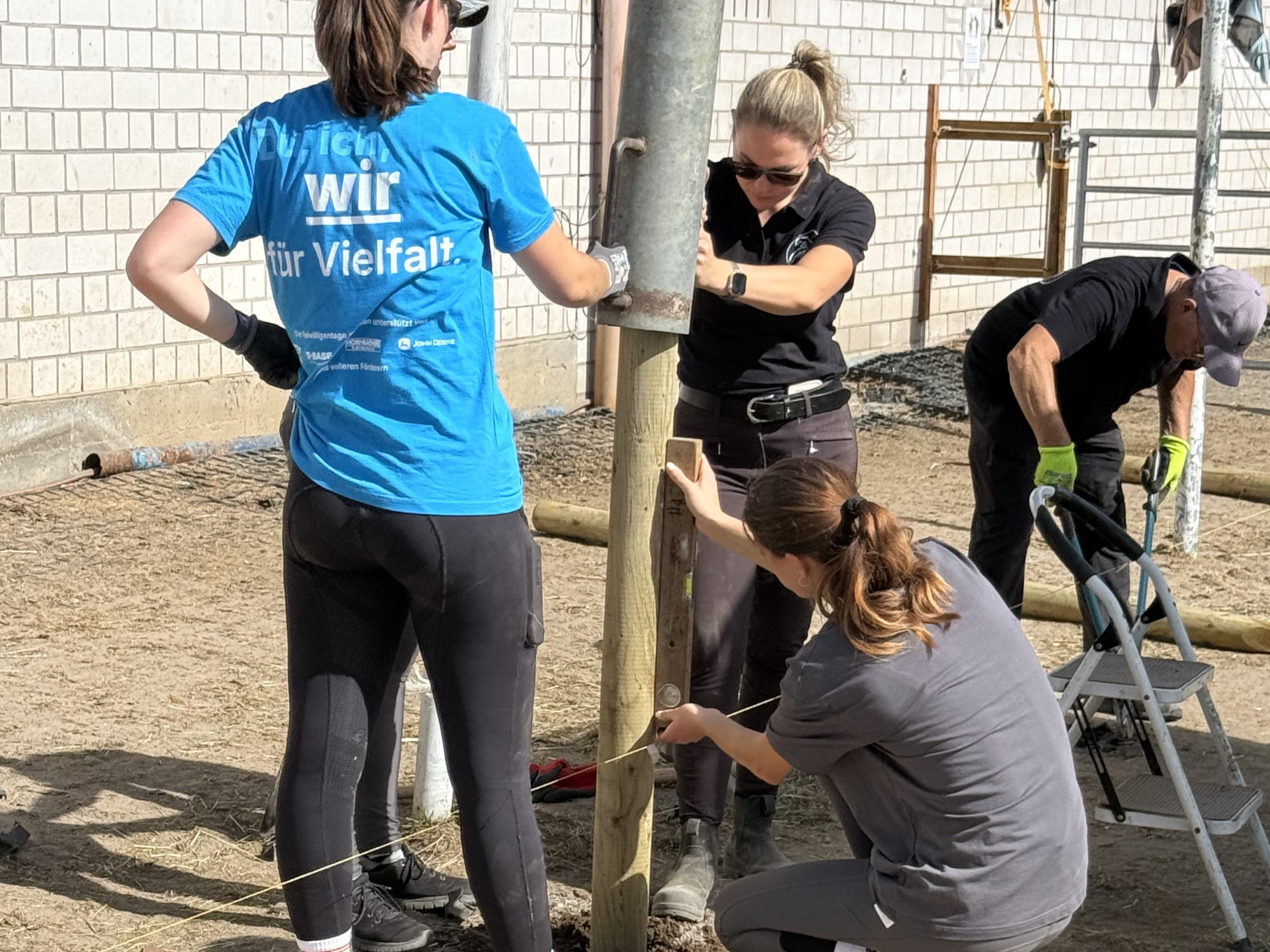 „Wir schaffen was“ beim Freiwilligentag, auch in Heidelberg