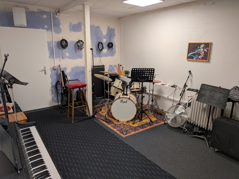 Musik Studio Weststadt Band-/ Schlagzeugräume