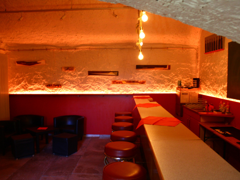 Theatersaal Barbereich