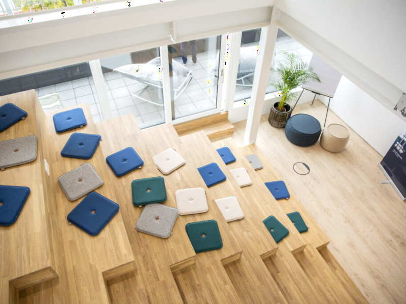 Tink Tank, openspace innovation stairs